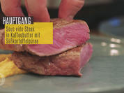 Rezept: Sous vide Steak in Kaffeebutter mit Süßkartoffelpüree Bild Nr. 3441 Sous vide Steak in Kaffeebutter mit Süßkartoffelpüree - Rezept - Bild Nr. 3441