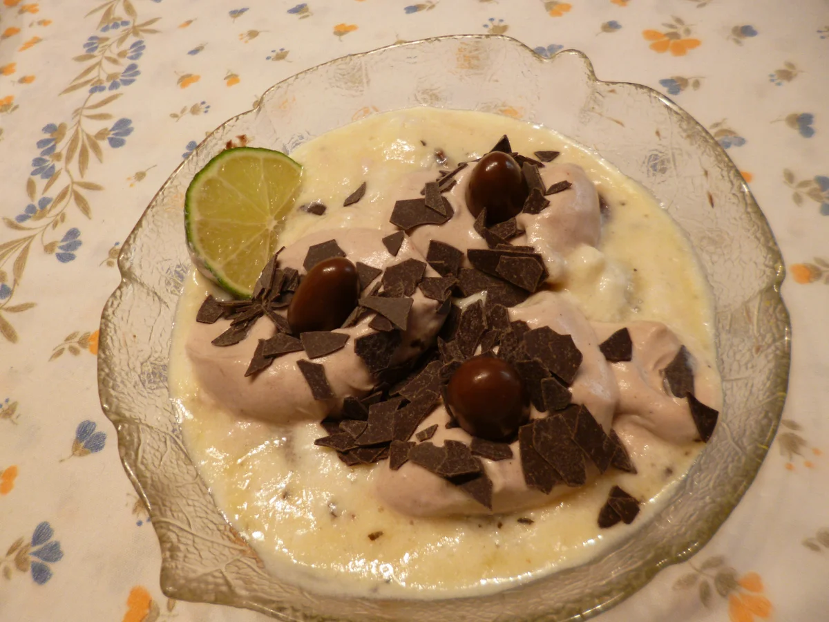 Bayrische Creme mit Limetten - Rezept - Bild Nr. 3392