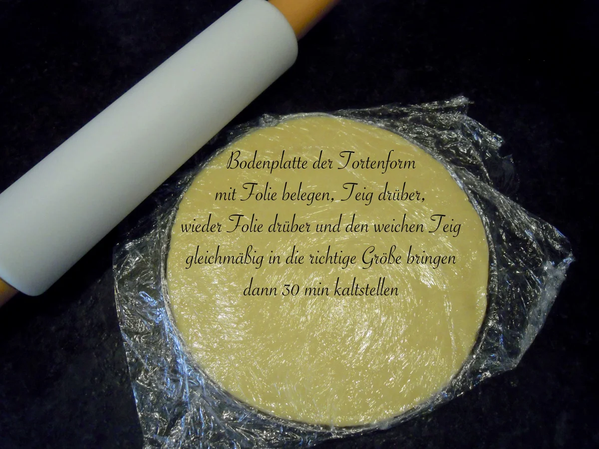 Gedeckte Mürbteig - Apfeltorte mit feiner Grießfüllung - Rezept - Bild Nr. 3402