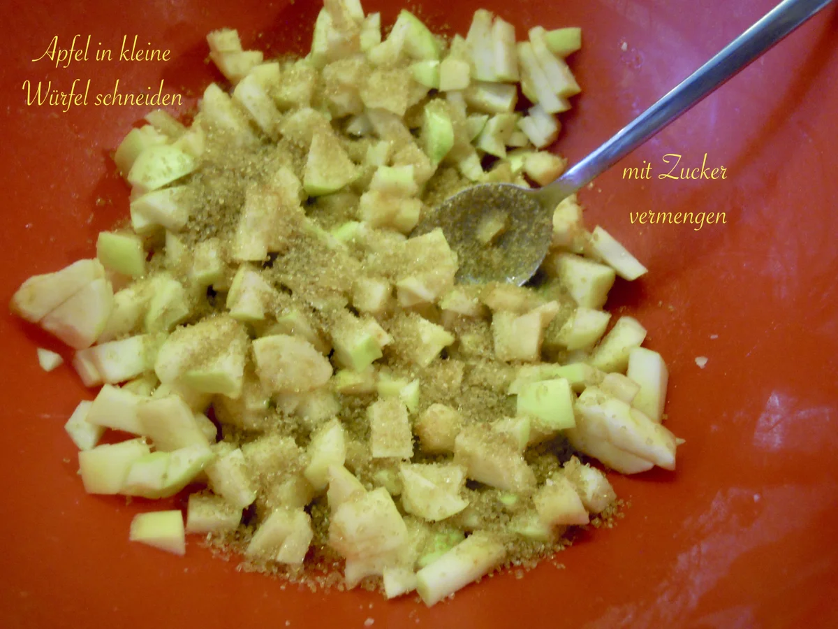 Gedeckte Mürbteig - Apfeltorte mit feiner Grießfüllung - Rezept - Bild Nr. 3412