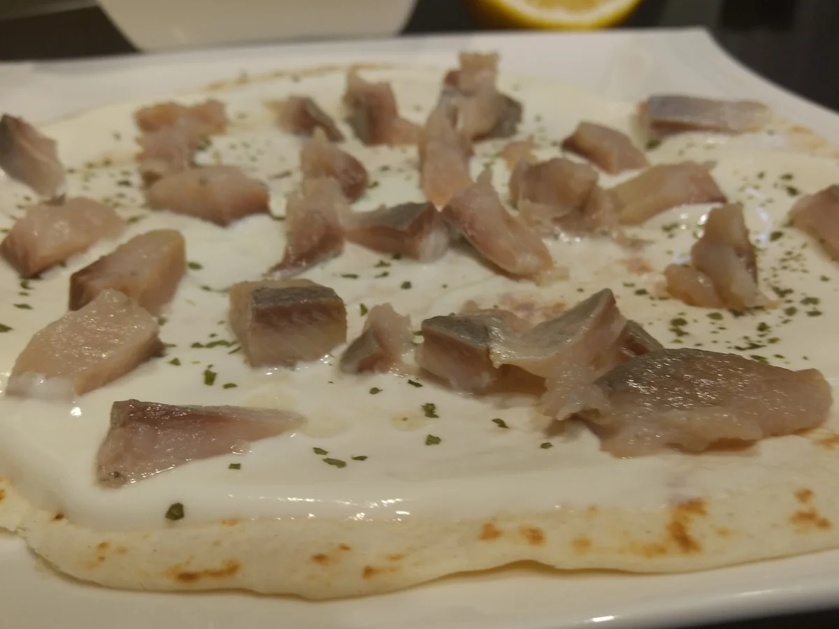 Rezept: BiNe` S MATJESWRAPS MIT MANGOPÜREE Bild Nr. 3403 BiNe` S MATJESWRAPS MIT MANGOPÜREE - Rezept - Bild Nr. 3403