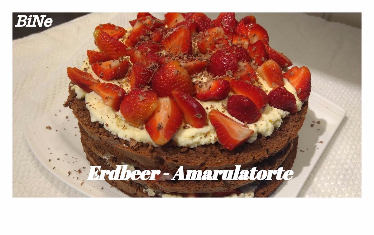 BiNe` S ERDBEER - AMARULATORTE - Rezept - Bild Nr. 3414