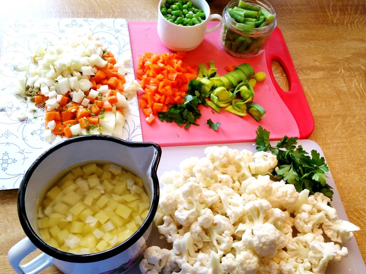 Gemüsesuppe aus Resten - Rezept - Bild Nr. 3432