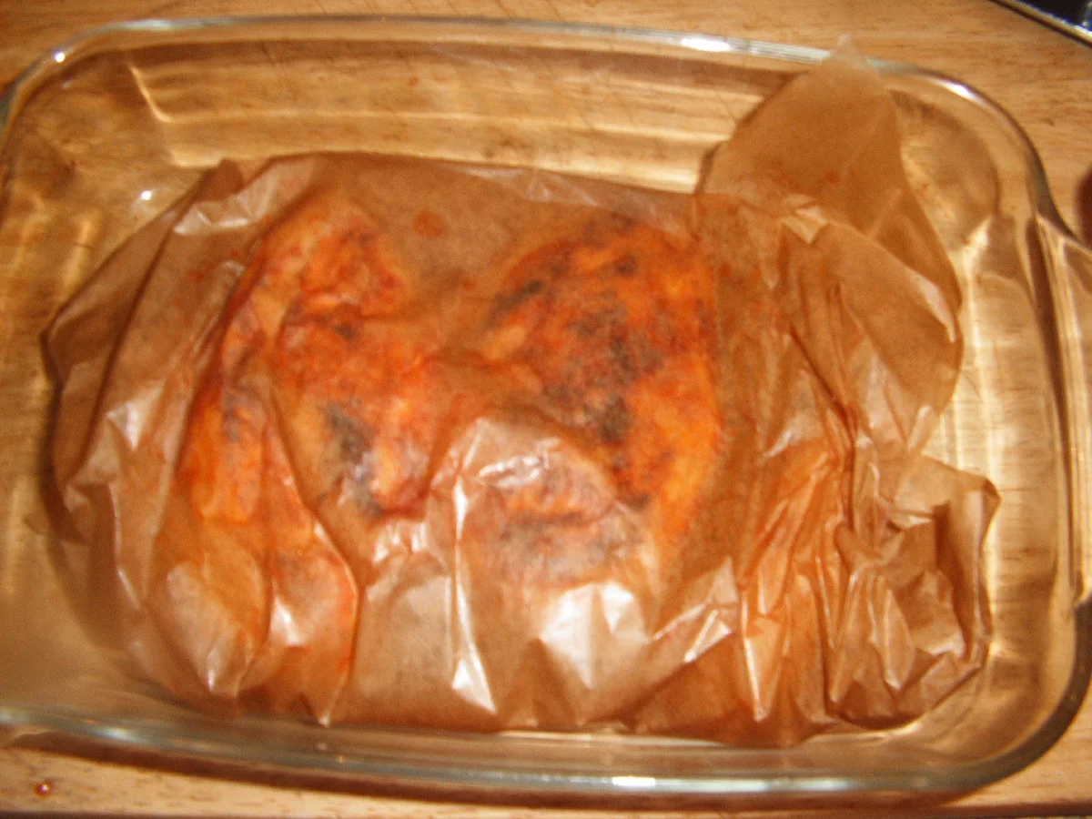 Hähnchenbrust mit Mozarella und Bacon - Rezept - Bild Nr. 3432