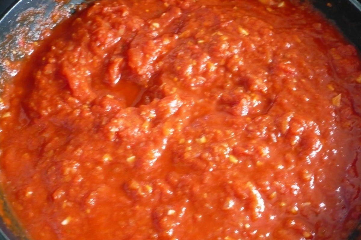 Parmesan - Hackbällchen mit Tomatensoße - Rezept - Bild Nr. 3430