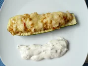 Gefüllte Zucchini griechische Art - Rezept - Bild Nr. 3427