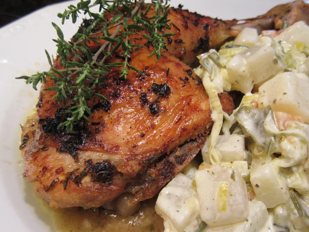 Rezept: Geflügel: Zitronen-Thymian-Huhn Bild Nr. 3428 Geflügel: Zitronen-Thymian-Huhn - Rezept - Bild Nr. 3428