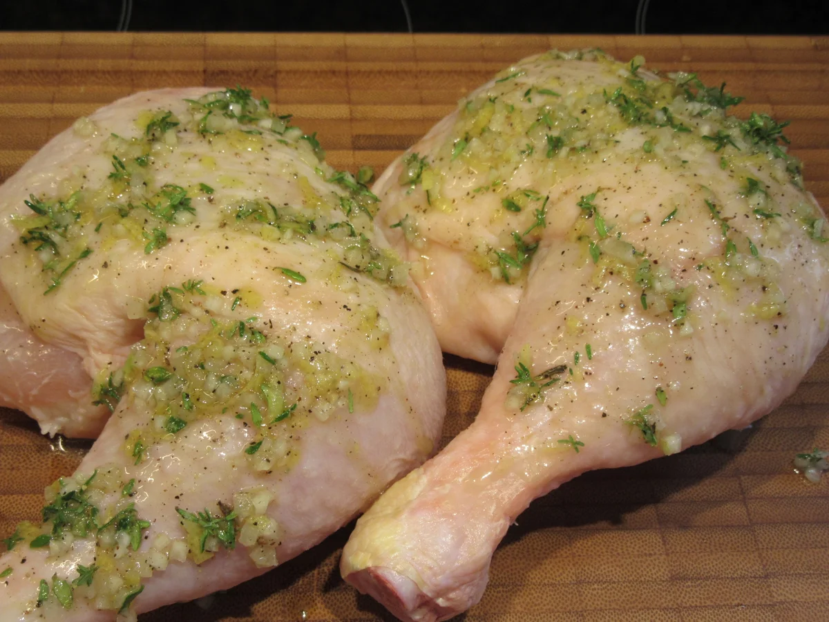 Rezept: Geflügel: Zitronen-Thymian-Huhn Bild Nr. 3434 Geflügel: Zitronen-Thymian-Huhn - Rezept - Bild Nr. 3434