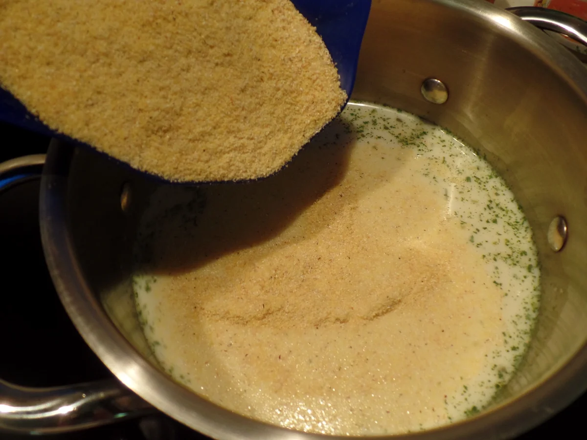 Rezept: Putenbrust mit Paprikagemüse und Petersilien-Polenta Bild Nr. 3446 Putenbrust mit Paprikagemüse und Petersilien-Polenta - Rezept - Bild Nr. 3446