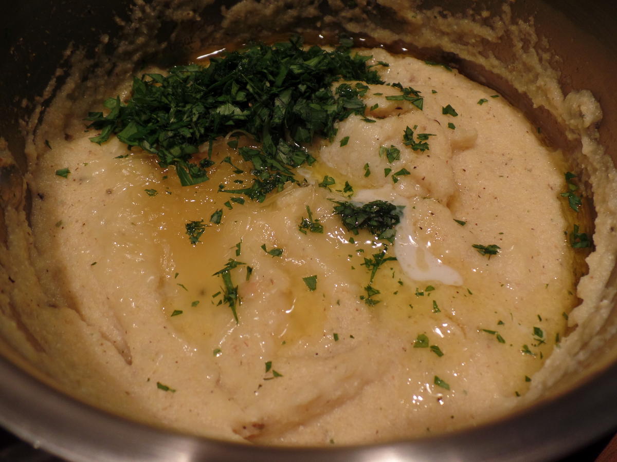 Putenbrust mit Paprikagemüse und Petersilien-Polenta - Rezept - Bild Nr. 3450