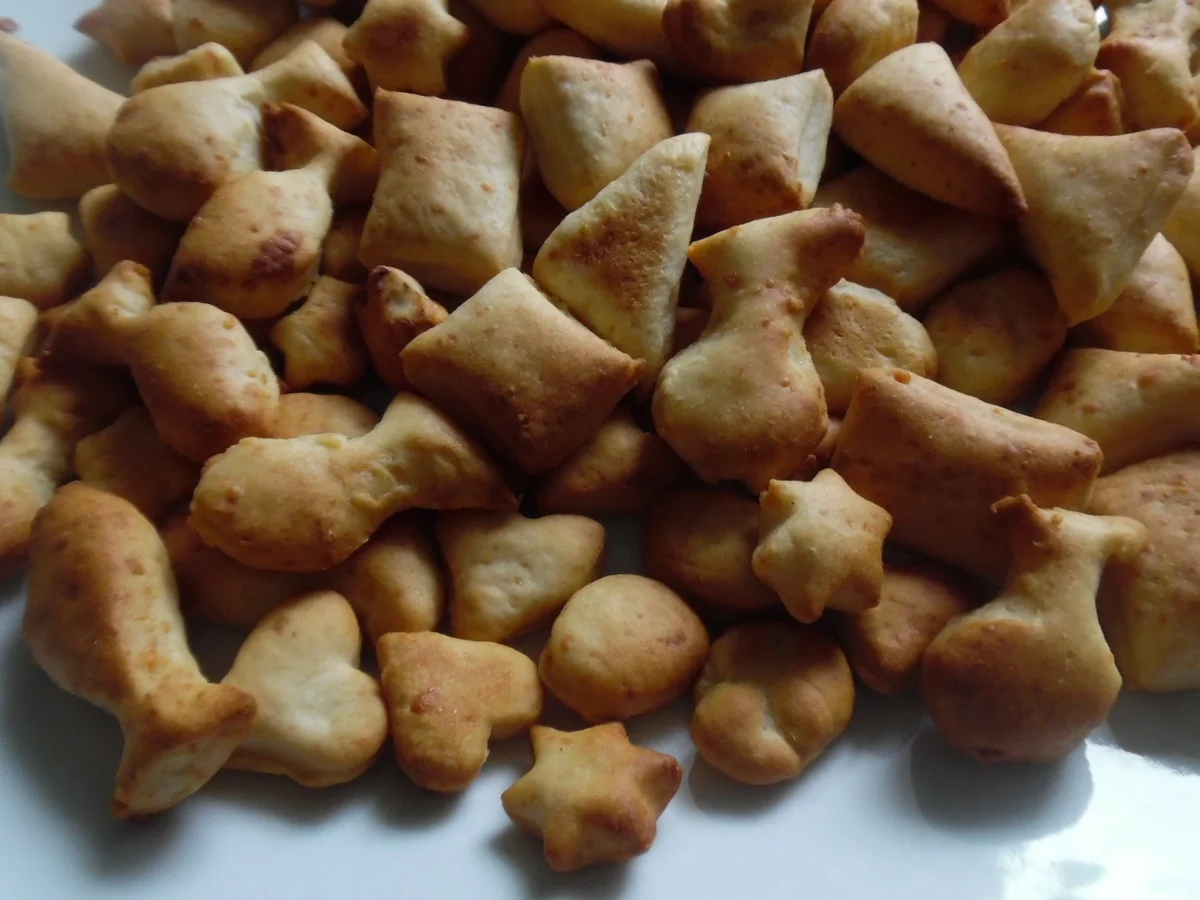 Rezept: Knabber-Gebäck nach "Fischli-Art" Bild Nr. 3439 Knabber-Gebäck nach "Fischli-Art" - Rezept - Bild Nr. 3439