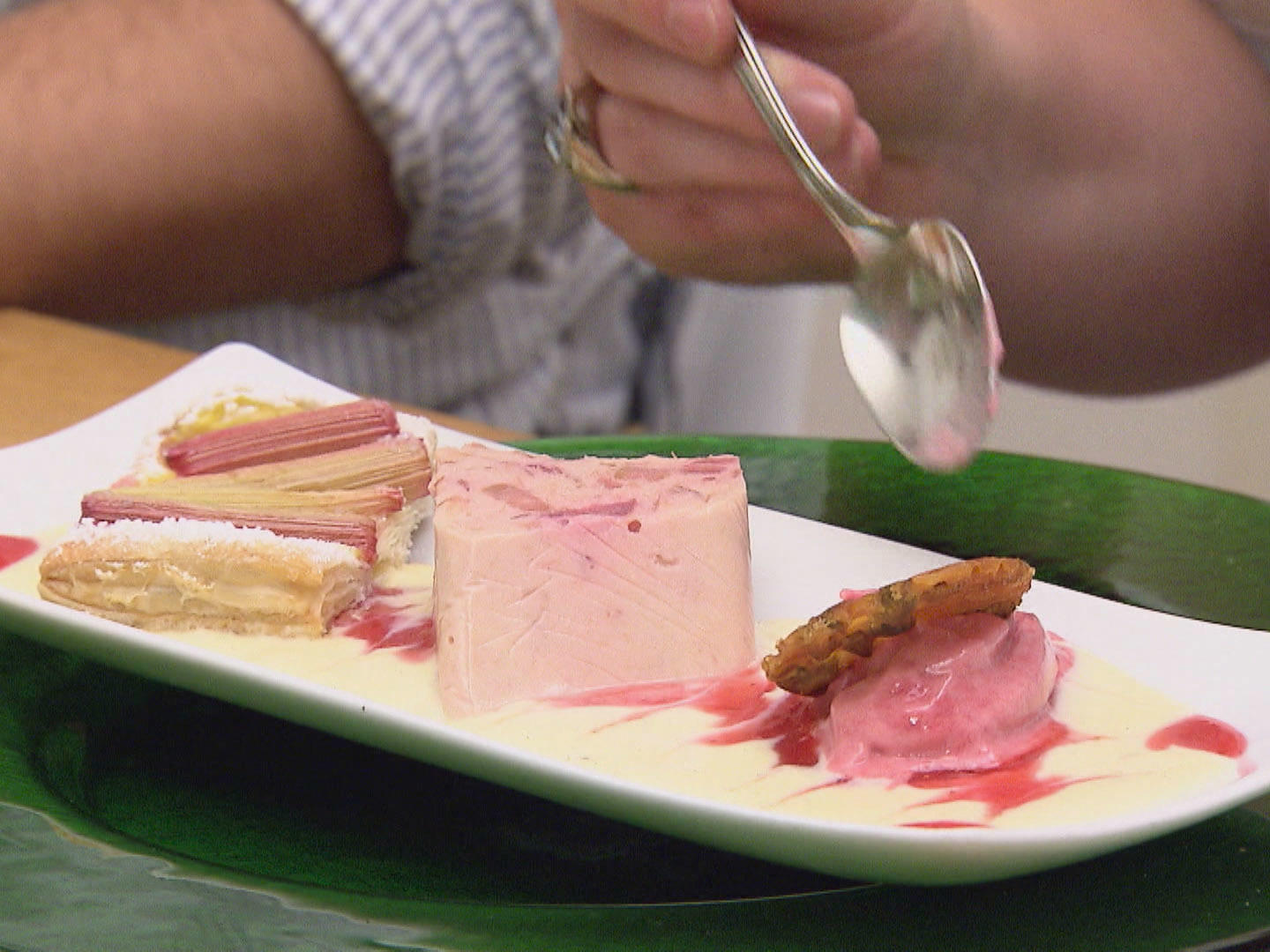 Dreierlei vom Rhabarber Rezept Durch Das perfekte Dinner