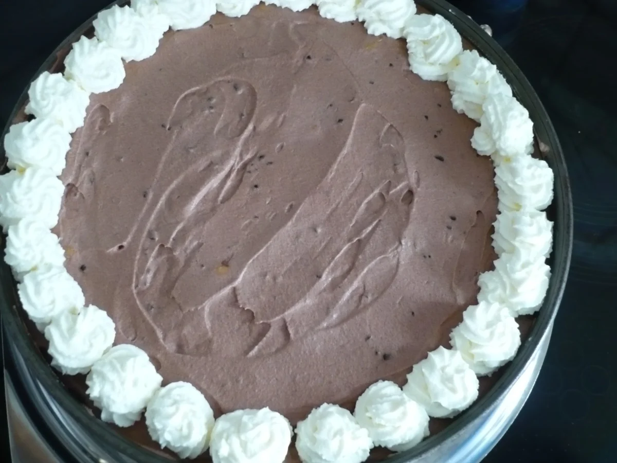 Rezept: Schokosahne - Windbeutel Torte Bild Nr. 3451 Schokosahne - Windbeutel Torte - Rezept - Bild Nr. 3451