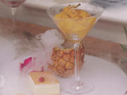 Mango-Maracuja-Ananas Sorbet mit Vanilleküchlein - Rezept - Bild Nr. 2