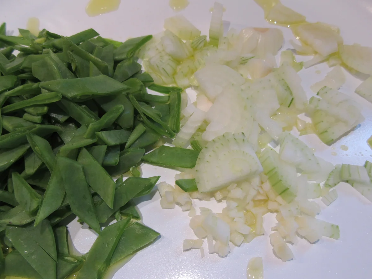 Pasta: Spaghetti mit Krebsschwanz-Zuckerschoten-Ragout - Rezept - Bild Nr. 3456