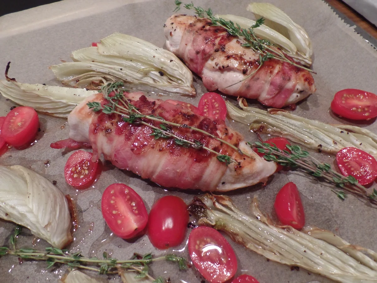 Rezept: Hähnchenbrust mit Fenchel Bild Nr. 3463 Hähnchenbrust mit Fenchel - Rezept - Bild Nr. 3463
