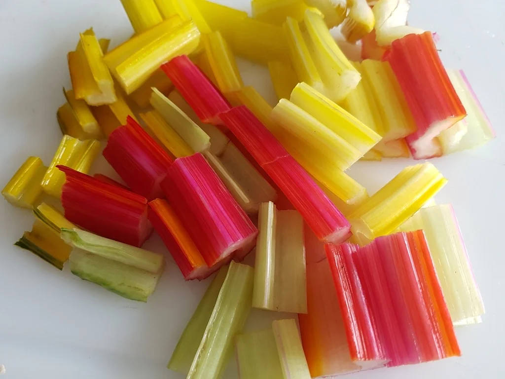 Rezept: Regenbogen Mangold Bild Nr. 3461 Regenbogen Mangold - Rezept - Bild Nr. 3461