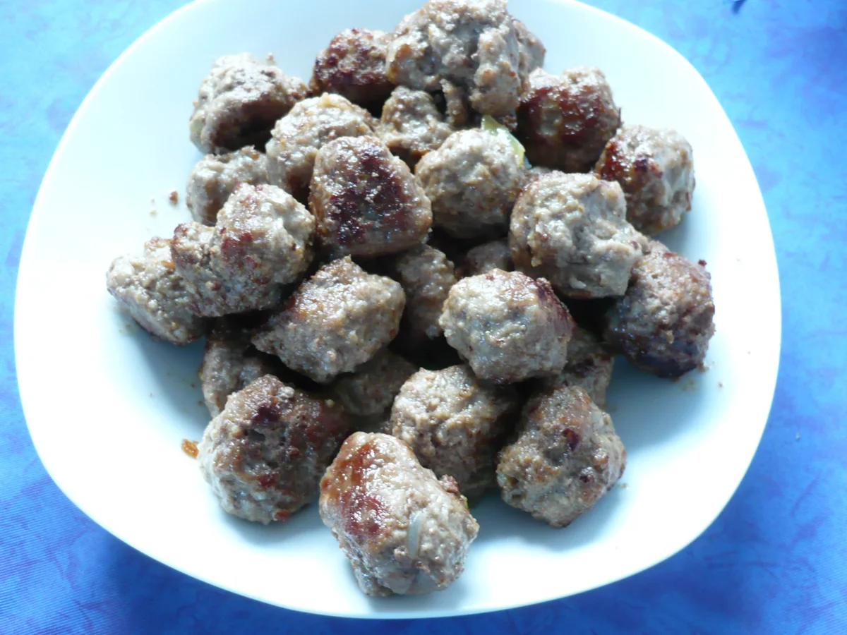 Bohnen - Eintopf mit Hackklößchen - Rezept - Bild Nr. 3