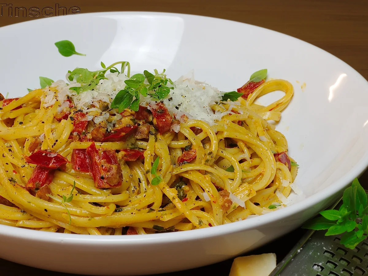 Rezept: Paprika-Pasta Bild Nr. 3 Paprika-Pasta - Rezept - Bild Nr. 3