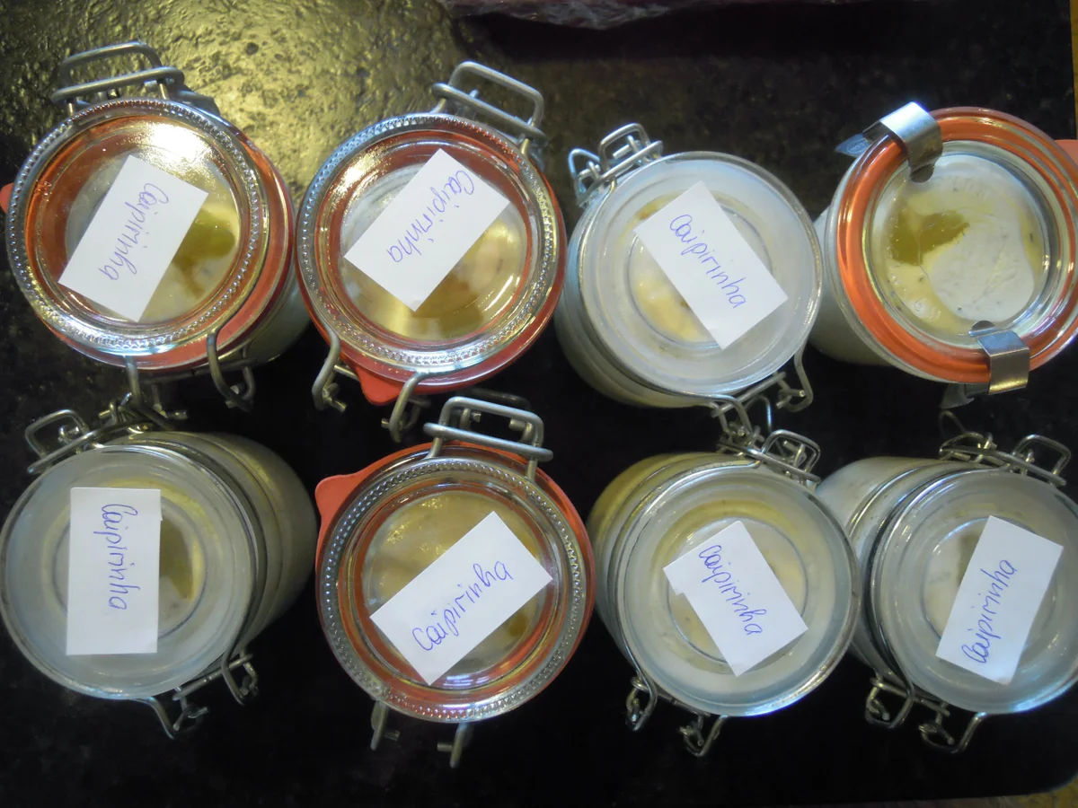 Caipirinha Eisparfait - Rezept - Bild Nr. 3484