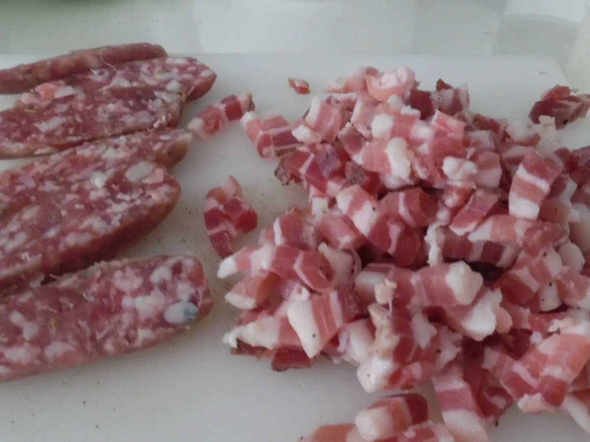 Risi-Bisi mit crosser Salsiccia - Rezept - Bild Nr. 3475