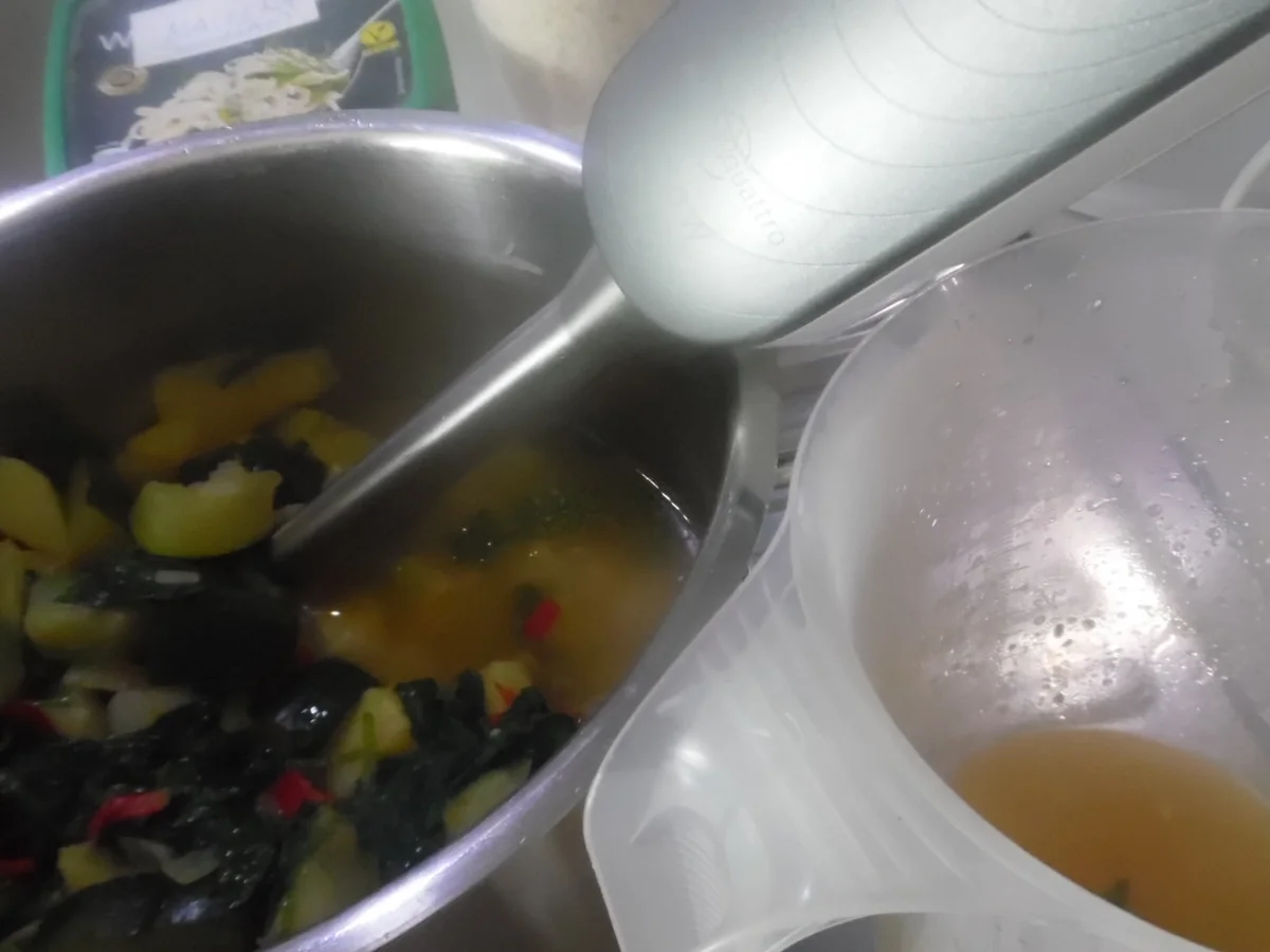 Zucchini-Suppe mit Schafskäse-Sticks - Rezept - Bild Nr. 3477