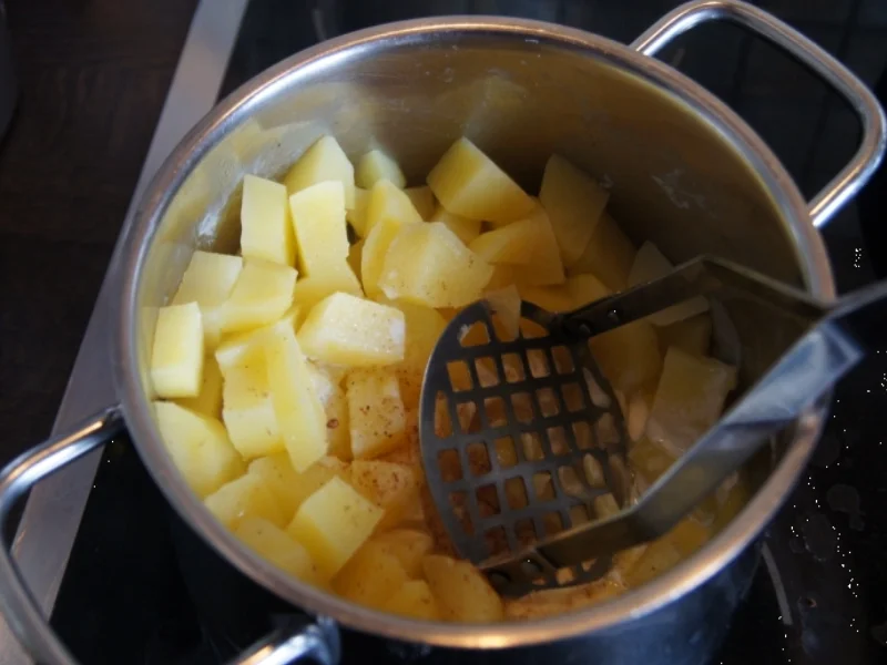 Leiterchen mit karamellisierten Möhrchen und Kartoffelstampf - Rezept - Bild Nr. 3480