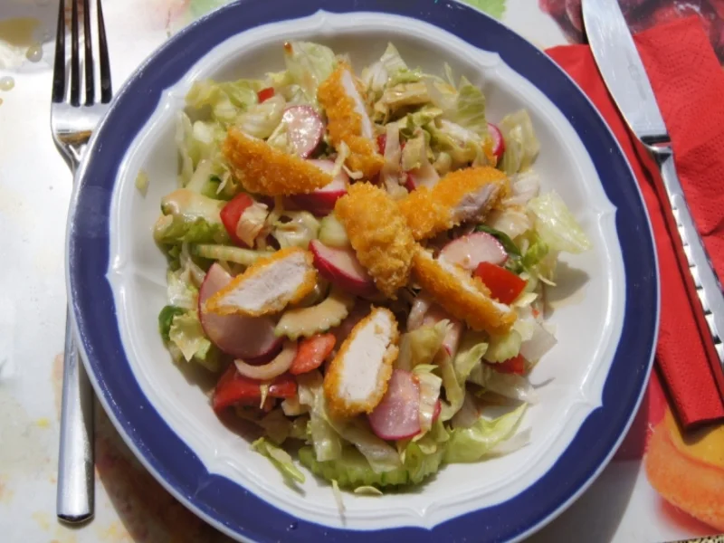 Chefsalat à la Papa - Rezept - Bild Nr. 3473