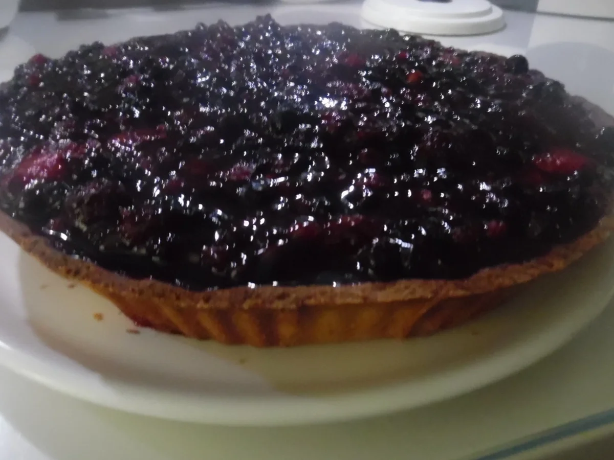 Beeren-Tarte mit süßer Polenta-Füllung - Rezept - Bild Nr. 3474