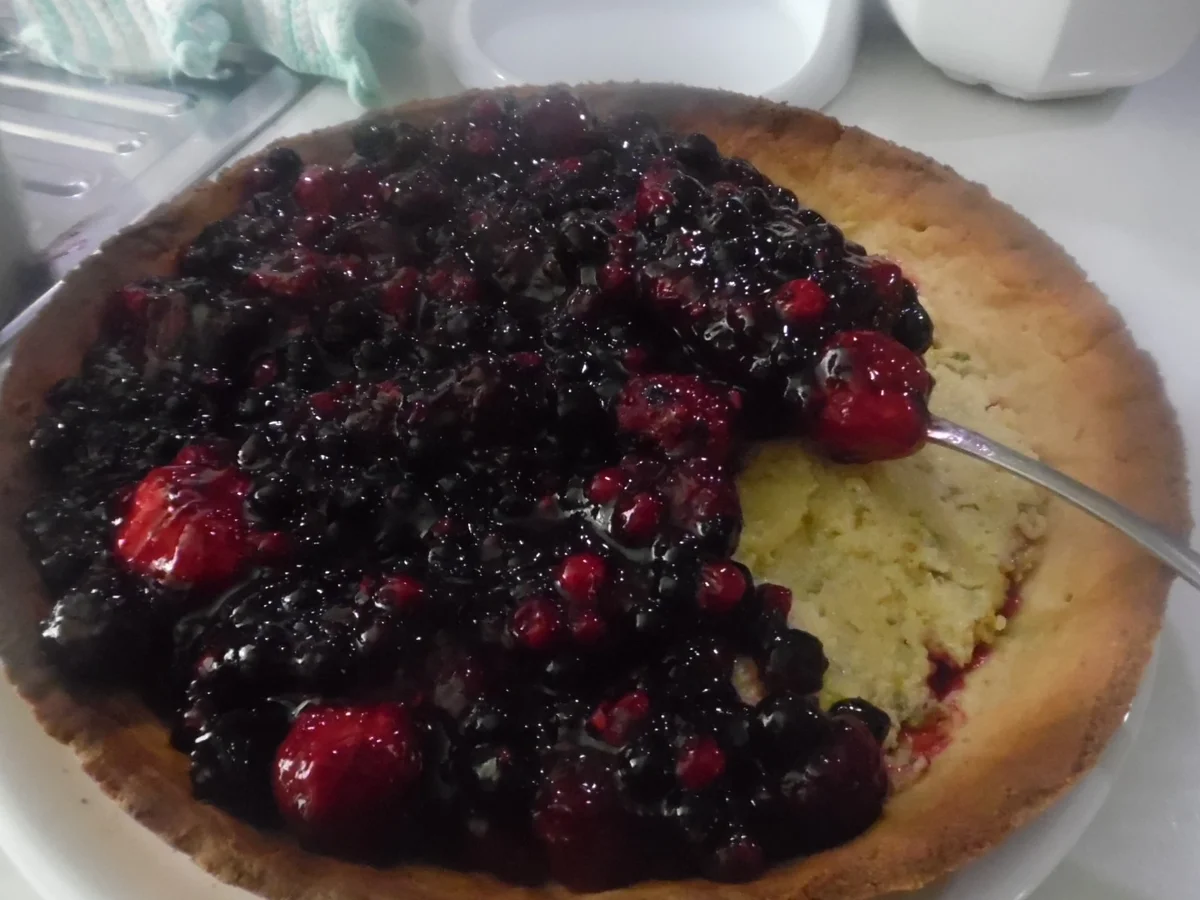 Beeren-Tarte mit süßer Polenta-Füllung - Rezept - Bild Nr. 3475