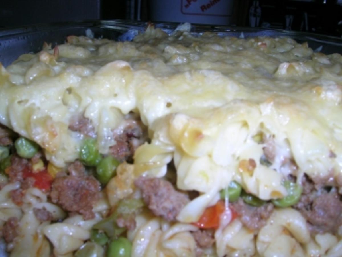 Nudel-Hack-Gemüse-Auflauf - Rezept mit Bild - kochbar.de