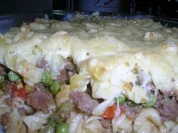 Nudel-Hack-Gemüse-Auflauf - Rezept