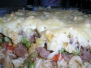 Nudel-Hack-Gemüse-Auflauf - Rezept