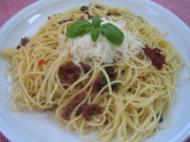 Spaghetti Aglio E Olio Mit Sardellen Und Habaneros - Rezept - Kochbar.de