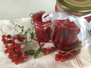 Blitz Johannisbeer-Konfitüre mit Erdbeerminze - Rezept - Bild Nr. 3473