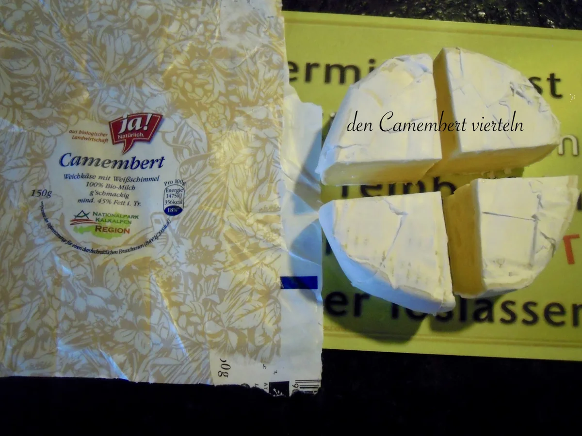 Camembert im Wachauer Weinbackteig gebacken - Rezept - Bild Nr. 3474