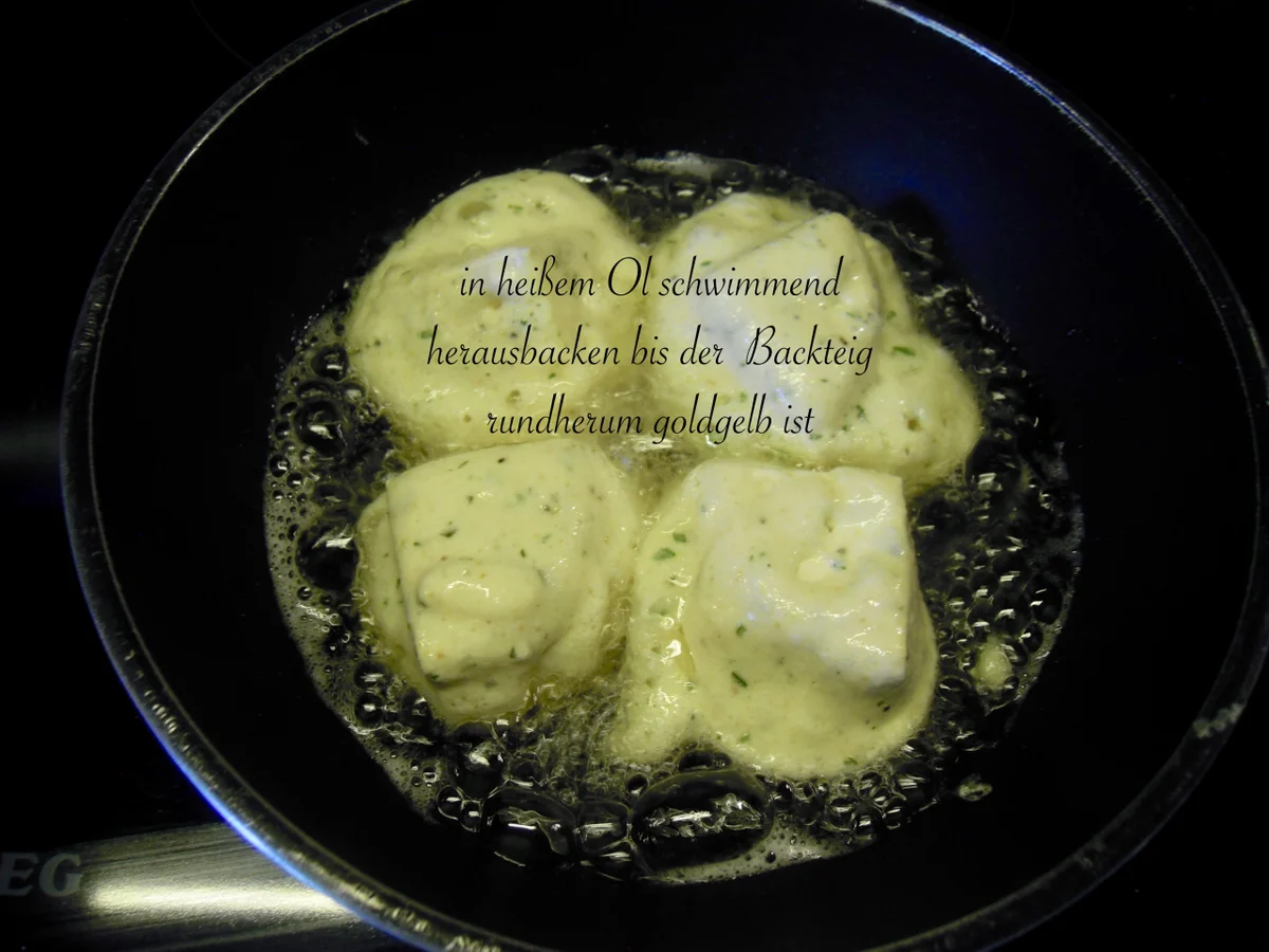 Camembert im Wachauer Weinbackteig gebacken - Rezept - Bild Nr. 3478