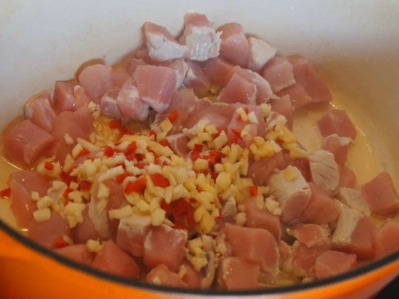 Putencurry mit Süßkartoffel und Basmatireis - Rezept - Bild Nr. 3476