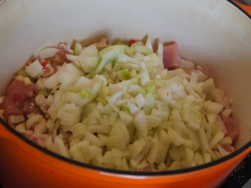 Putencurry mit Süßkartoffel und Basmatireis - Rezept - Bild Nr. 3483