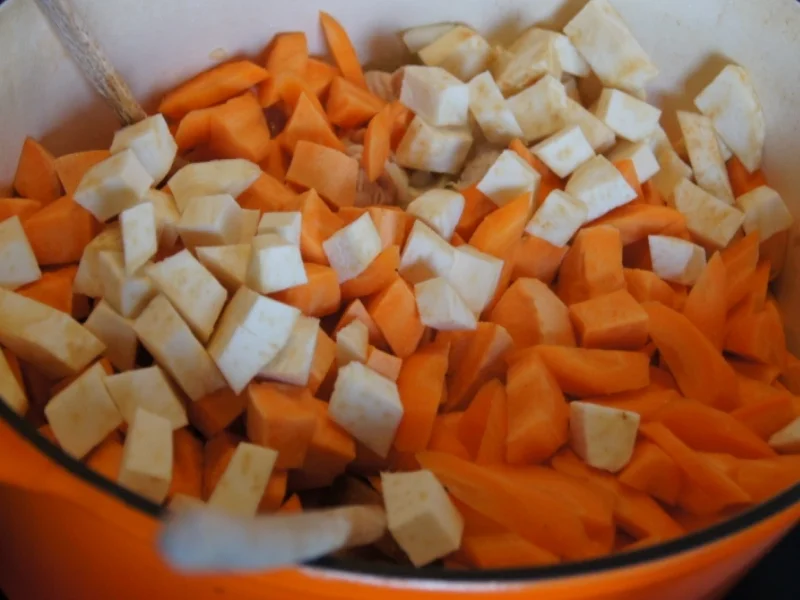 Putencurry mit Süßkartoffel und Basmatireis - Rezept - Bild Nr. 3484