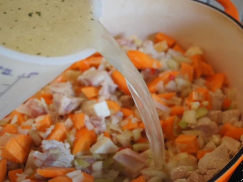 Putencurry mit Süßkartoffel und Basmatireis - Rezept - Bild Nr. 3485