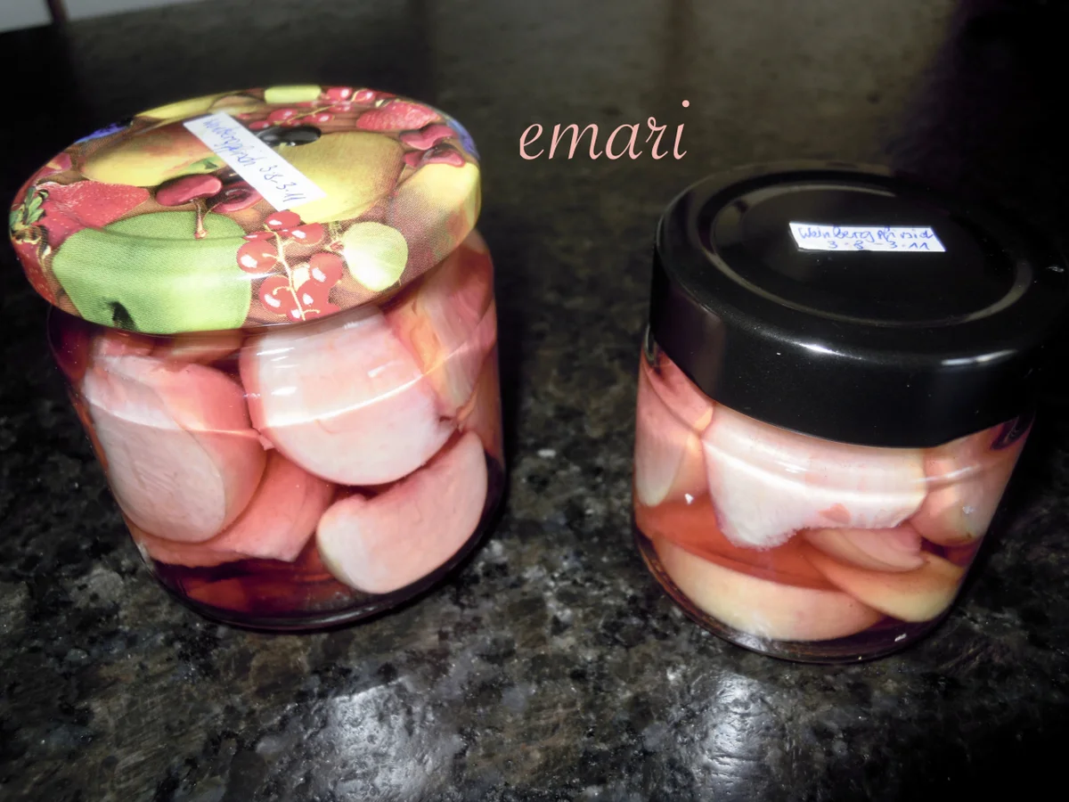 Nektarinen in Punschsirup eingelegt - Rezept - Bild Nr. 3511