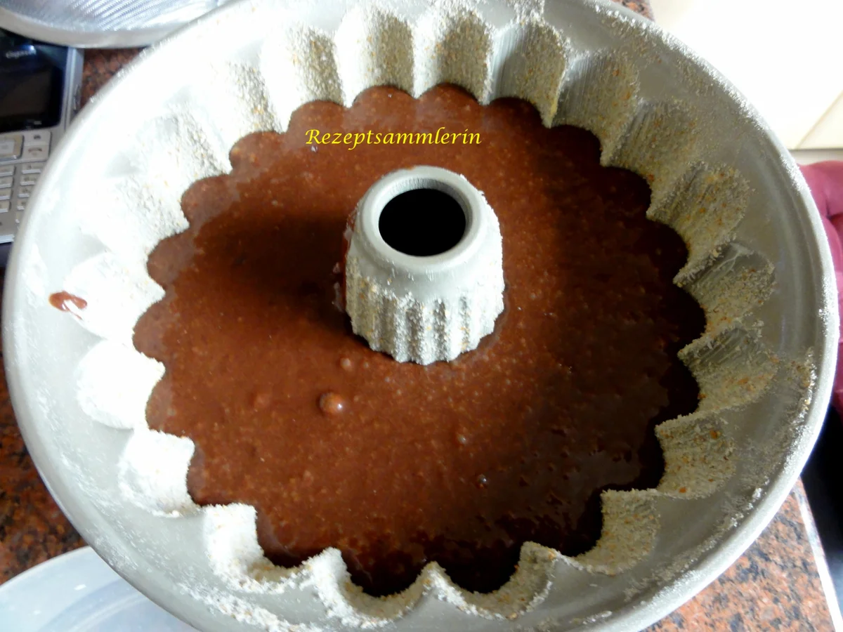 Rezept: Rührteig: saftiger SCHOKOLADENKRANZ Bild Nr. 3487 Rührteig: saftiger SCHOKOLADENKRANZ - Rezept - Bild Nr. 3487