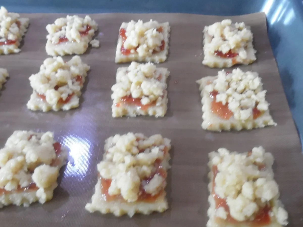 Streuselplätzchen aus einem Teig - Rezept - Bild Nr. 3512