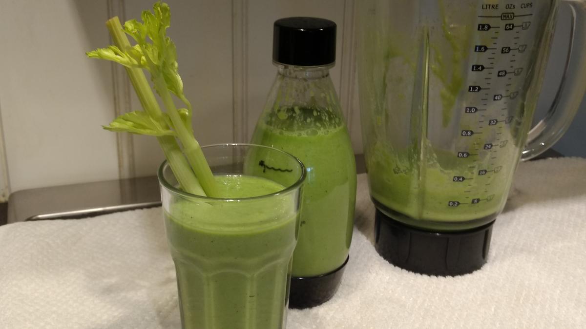 BiNe` S GRÜNER SMOOTHIE - Rezept - Bild Nr. 3530