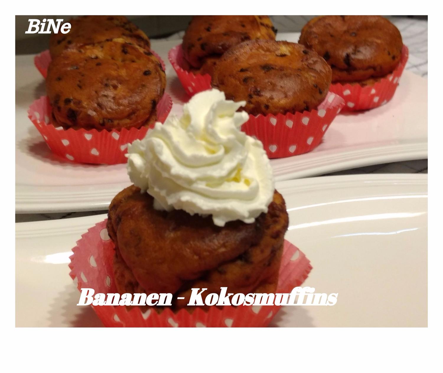 BiNe` S BANANEN - KOKOSMUFFINS - Rezept - kochbar.de