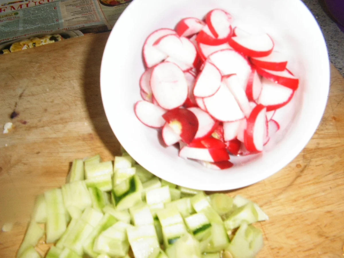 Blumenkohl-Radieschen-Salat - Rezept - Bild Nr. 3516