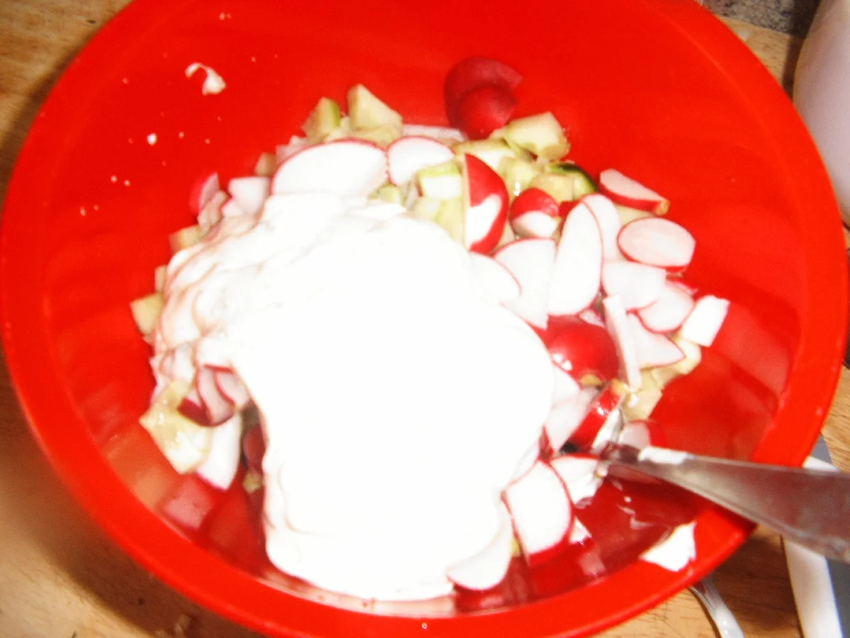 Blumenkohl-Radieschen-Salat - Rezept - Bild Nr. 3518