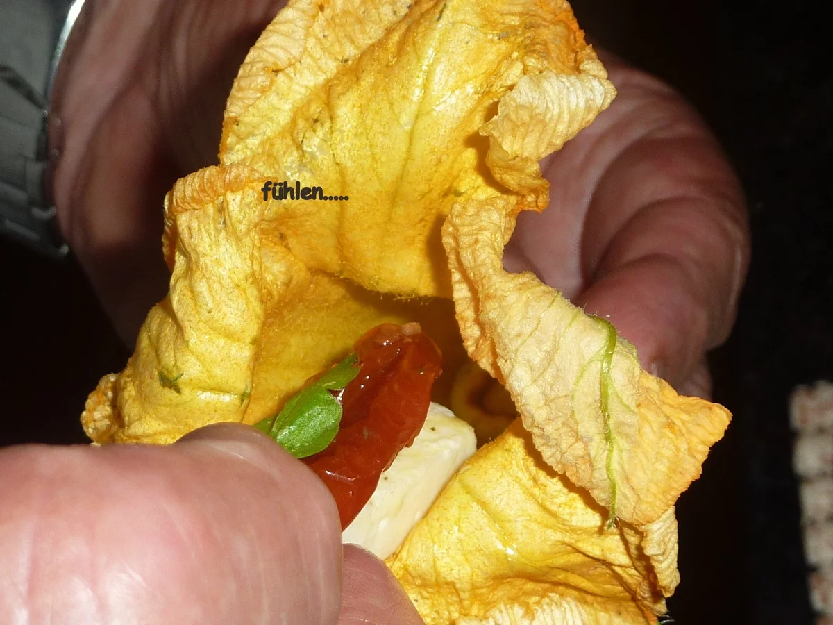 Kürbisblumen Krapfen N°2 - Rezept - Bild Nr. 3518