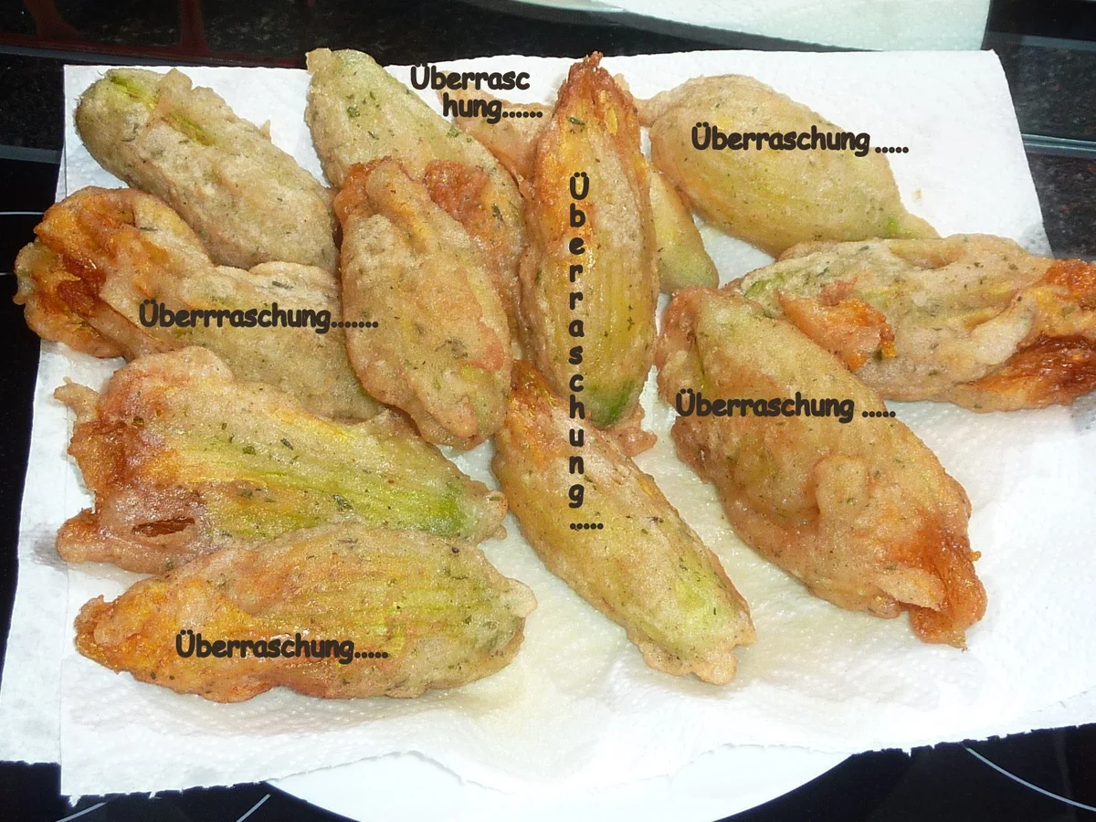 Kürbisblumen Krapfen N°2 - Rezept - Bild Nr. 3525